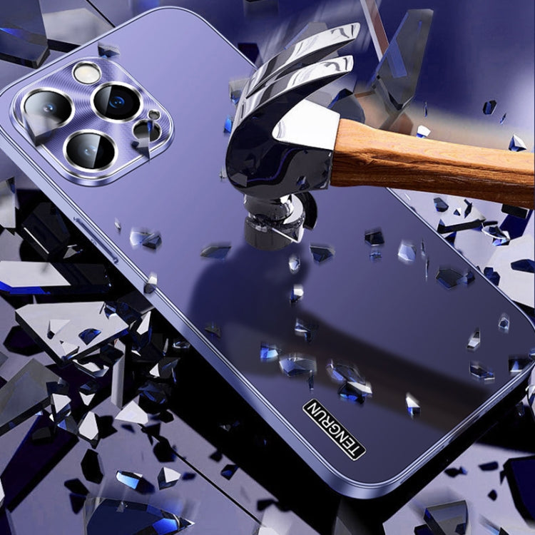 For iPhone 16 Pro Max Streamer Series Micro Frosted Metal Paint PC Phone Case(Dark Purple) - iPhone 16 Pro Max Cases by buy2fix | Online Shopping UK | buy2fix