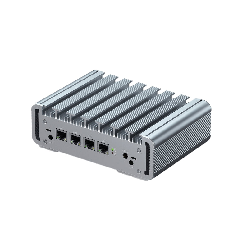 HYSTOU PO9B-J4125-4L Embedded Intel Celeron J4125 Processor Four Network Ports Mini Host, Specification:8GB+256GB - Windows Mini PCs by HYSTOU | Online Shopping UK | buy2fix