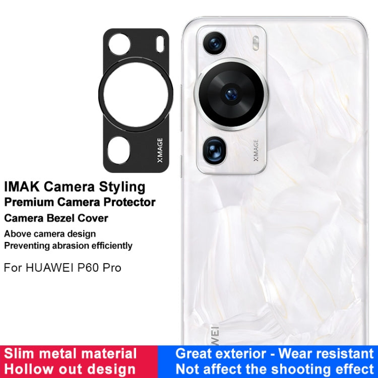 For Huawei P60 Pro IMAK Metal Camera Lens Protector Cover - For Huawei by imak | Online Shopping UK | buy2fix