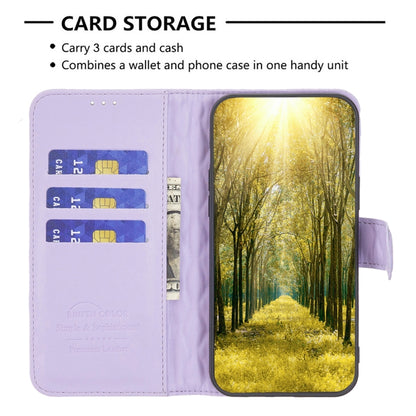 For Honor 100 Pro Diamond Lattice Wallet Flip Leather Phone Case(Purple) - Honor Cases by buy2fix | Online Shopping UK | buy2fix