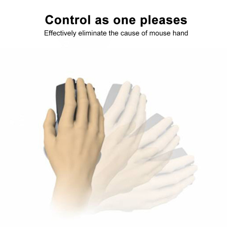 Silicone Wrist Support Mouse Pad Mobile Palm Rest Office Hand Rest, Spec:Grey Left Hand - Mouse Pads by buy2fix | Online Shopping UK | buy2fix