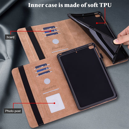 For Samsung Galaxy Tab S9 Crystal Texture Painted Leather Tablet Case(Dont Touch My Phone) - Galaxy Tab S9 Cases by buy2fix | Online Shopping UK | buy2fix