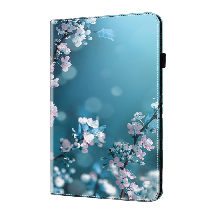 For Samsung Galaxy Tab S9 Crystal Texture Painted Leather Tablet Case(Plum Bossom) - Galaxy Tab S9 Cases by buy2fix | Online Shopping UK | buy2fix