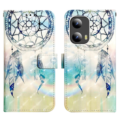 For Motorola Moto G Play 5G 2024 3D Painting Horizontal Flip Leather Phone Case(Dream Wind Chimes) - Motorola Cases by buy2fix | Online Shopping UK | buy2fix