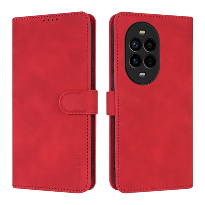 For Huawei nova 13 Pro AZNS Skin Feel Calf Texture Flip Leather Phone Case(Red) - Huawei Cases by AZNS | Online Shopping UK | buy2fix