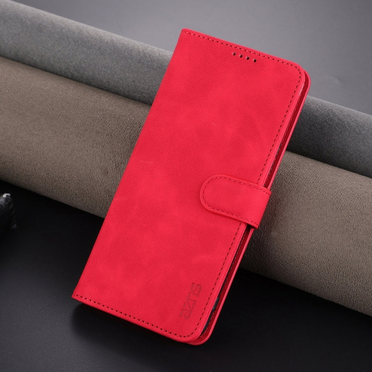 For Honor 90 Pro AZNS Skin Feel Calf Texture Flip Leather Phone Case(Red) - Honor Cases by AZNS | Online Shopping UK | buy2fix