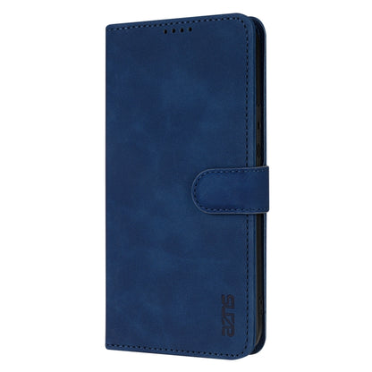 For Honor X60 AZNS Skin Feel Calf Texture Flip Leather Phone Case(Blue) - Honor Cases by AZNS | Online Shopping UK | buy2fix