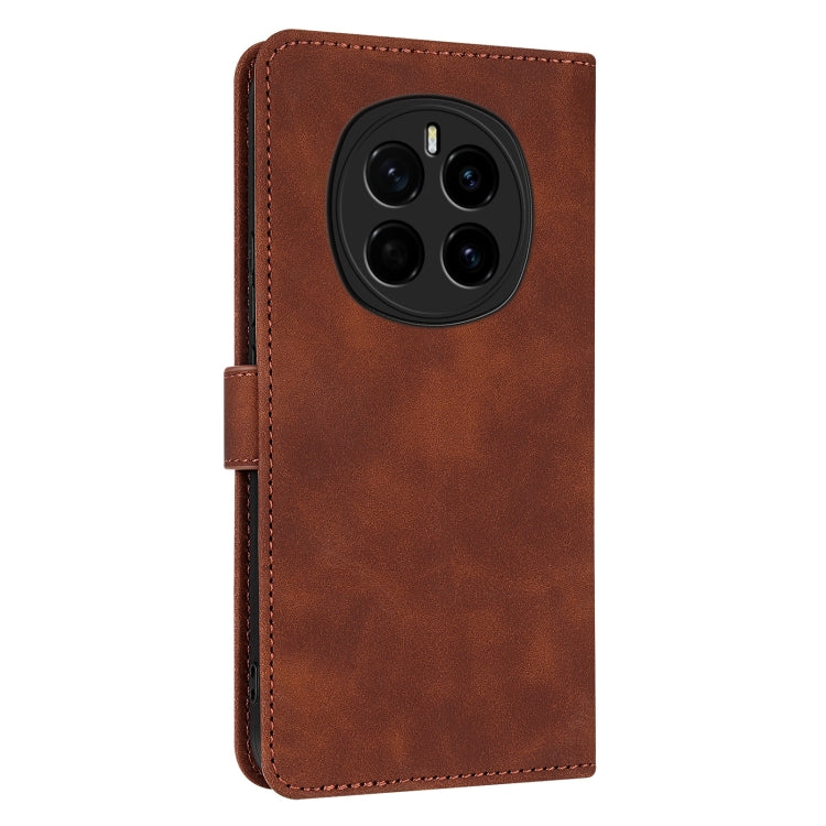 For Honor Magic7 AZNS Skin Feel Calf Texture Flip Leather Phone Case(Brown) - Honor Cases by AZNS | Online Shopping UK | buy2fix