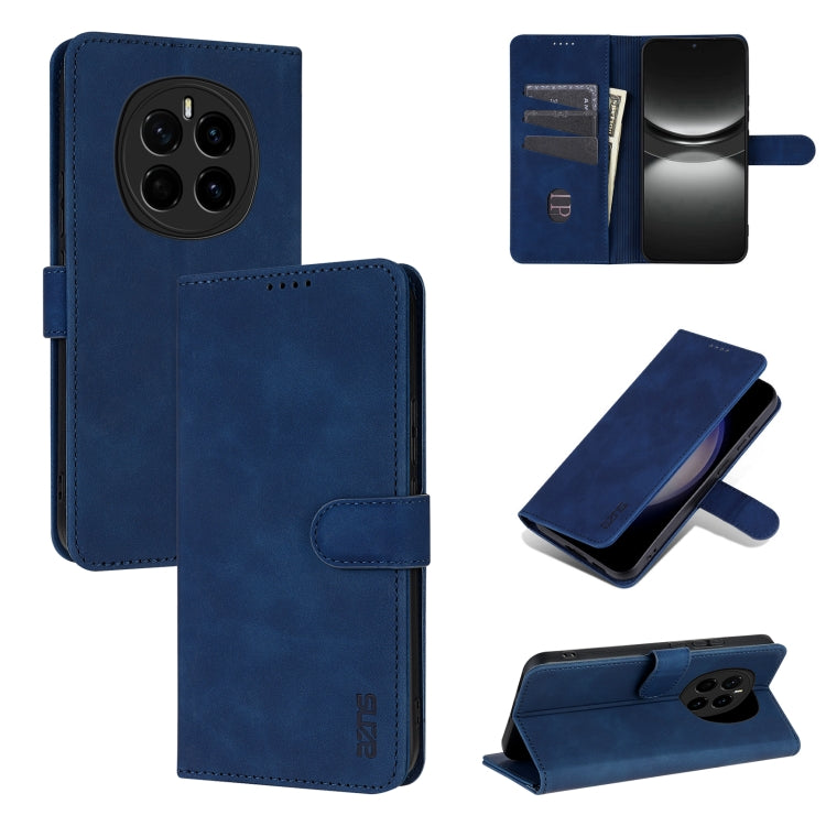 For Honor Magic7 AZNS Skin Feel Calf Texture Flip Leather Phone Case(Blue) - Honor Cases by AZNS | Online Shopping UK | buy2fix