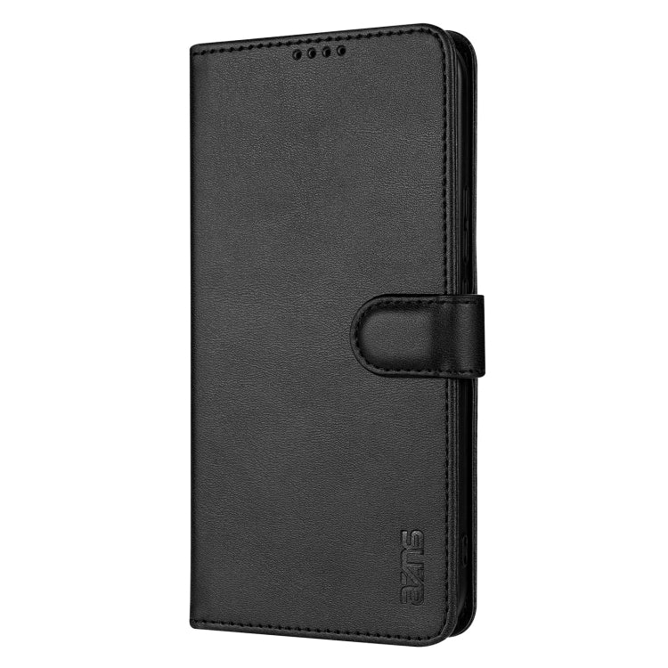 For Honor Magic7 AZNS Skin Feel Calf Texture Flip Leather Phone Case(Black) - Honor Cases by AZNS | Online Shopping UK | buy2fix