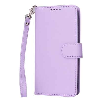 For iPhone 16 Plus BETOPNICE BN-005 2 in 1 Detachable Imitate Genuine Leather Phone Case(Light Purple) - iPhone 16 Plus Cases by BETOPNICE | Online Shopping UK | buy2fix