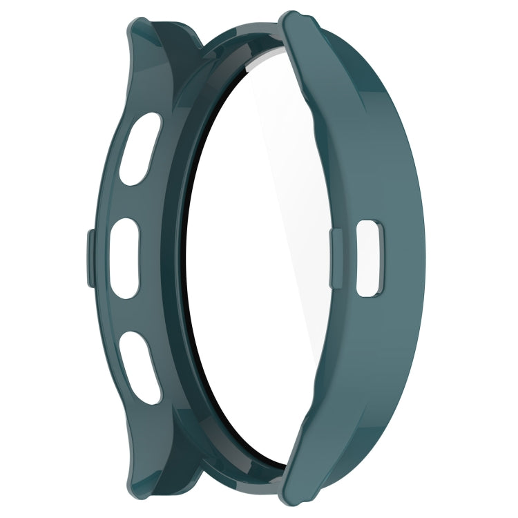 For Garmin Venu 3S PC + Tempered Glass Film Integrated Watch Case(Pine Green) - Watch Cases by buy2fix | Online Shopping UK | buy2fix