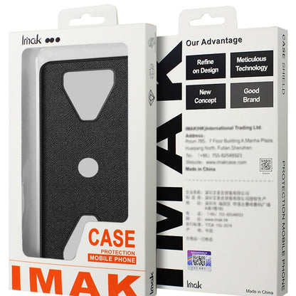 For iPhone 15 Pro IMAK LX-5 Series Shockproof PC + PU + TPU Protective Phone Case(Weaving Texture) - iPhone 15 Pro Cases by imak | Online Shopping UK | buy2fix