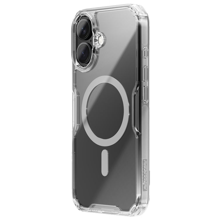 For iPhone 16 Pro Max NILLKIN Ultra Clear Magsafe PC + TPU Phone Case(Transparent) - iPhone 16 Pro Max Cases by NILLKIN | Online Shopping UK | buy2fix