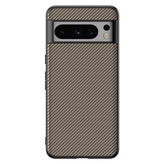 For Google Pixel 9 Pro Ultra-thin Carbon Fiber Texture Printing Phone Case(Gold) - Google Cases by buy2fix | Online Shopping UK | buy2fix