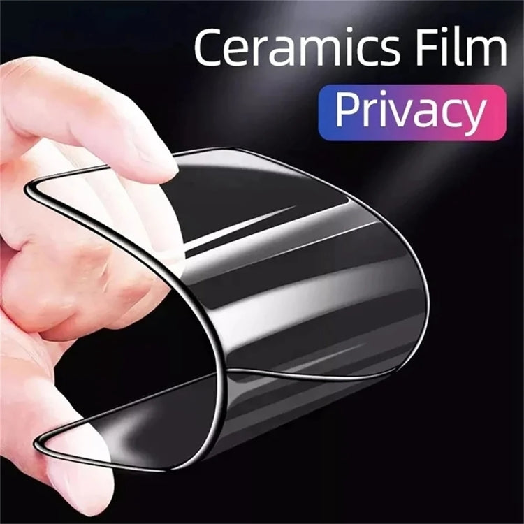 For iPhone 16 Plus 25pcs Full Coverage HD Privacy Ceramic Film - iPhone 16 Plus Tempered Glass by buy2fix | Online Shopping UK | buy2fix