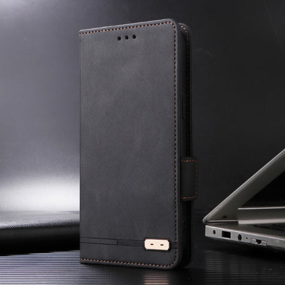 For Sony Xperia 10 VI 2024 Magnetic Clasp Leather Phone Case(Black) - Sony Cases by buy2fix | Online Shopping UK | buy2fix