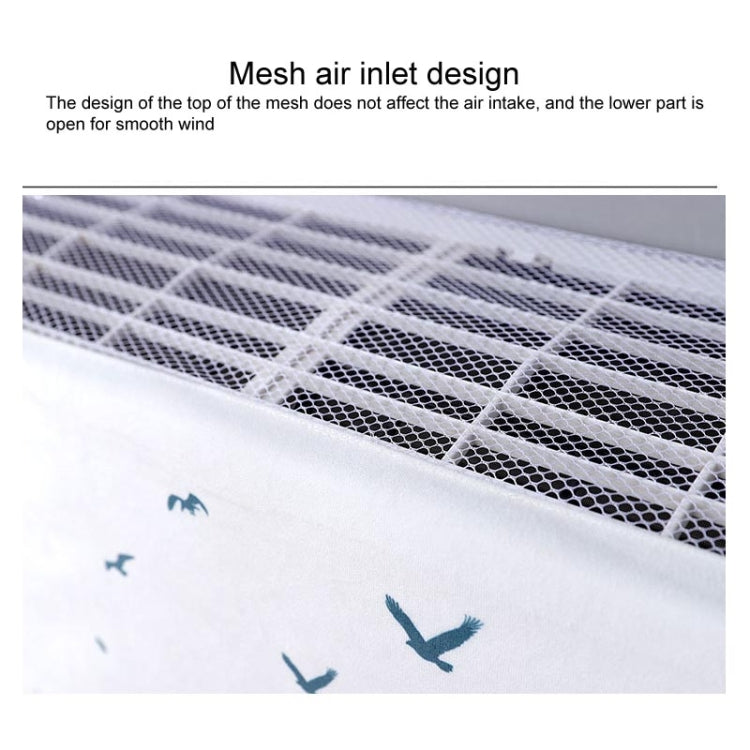 Do Not Take Dust-proof And Anti Direct Blowing Simple Wind Hanging Machine Air Conditioner Moon Cover, Size:Width 80 × Thickness 20 × Height 90cm(Small Pot) - Dust Covers by buy2fix | Online Shopping UK | buy2fix