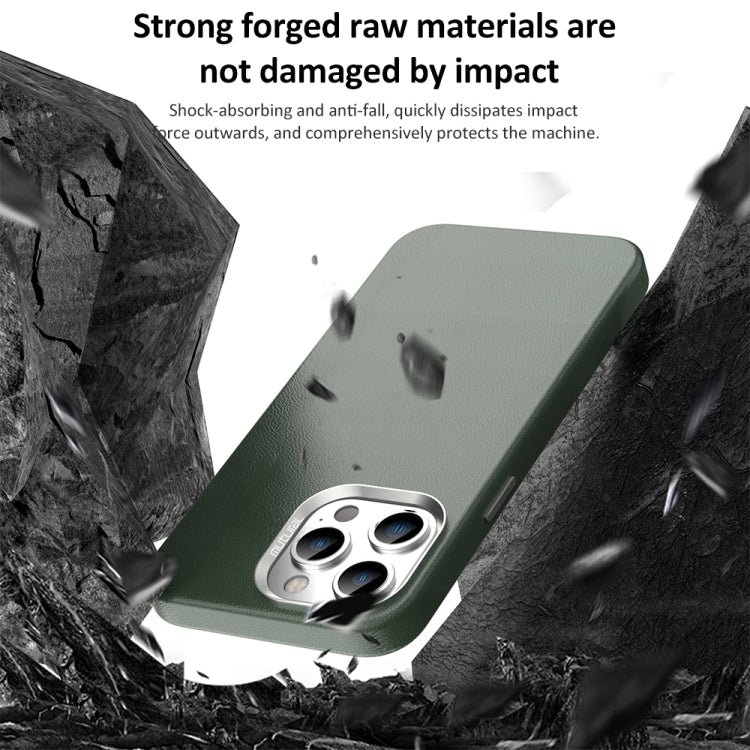 For iPhone 15 Pro Max Mutural Mingdian Series MagSafe Magnetic Phone Case(Green) - iPhone 15 Pro Max Cases by Mutural | Online Shopping UK | buy2fix