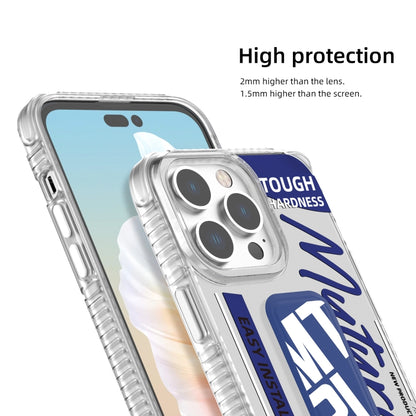 For iPhone 15 Pro Max Mutural Wing Flash Series TPU Phone Case with IML Stand(Green) - iPhone 15 Pro Max Cases by Mutural | Online Shopping UK | buy2fix