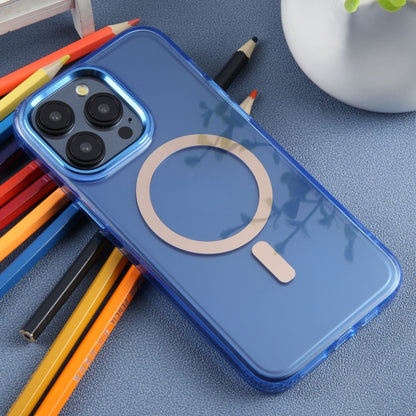 For iPhone 15 Pro DFANS DESIGN Magsafe Magnetic Phone Case(Blue) - iPhone 15 Pro Cases by DFANS DESIGN | Online Shopping UK | buy2fix