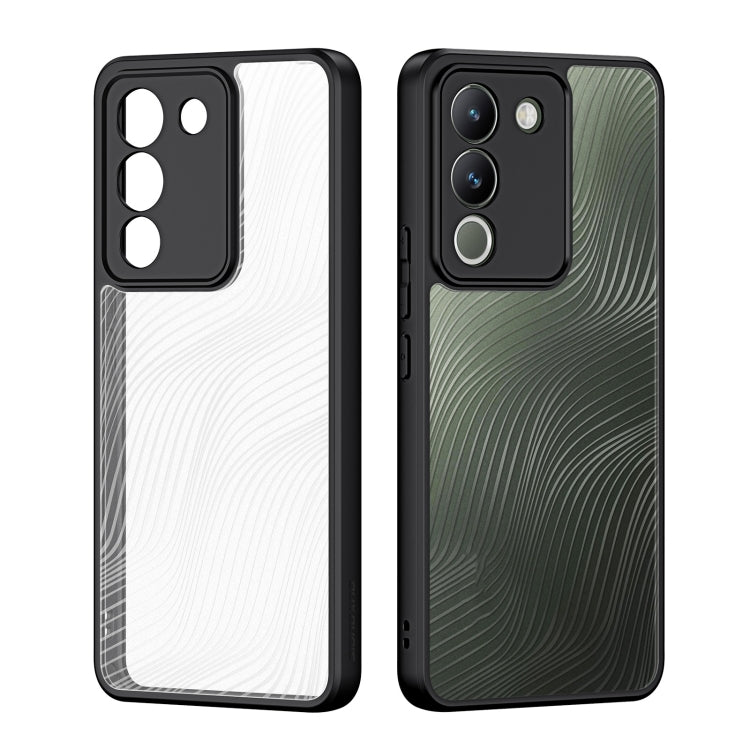 For vivo V29e / Y200 5G Global DUX DUCIS Aimo Series TPU + PC Frosted Feel Phone Case(Black) - vivo Cases by DUX DUCIS | Online Shopping UK | buy2fix