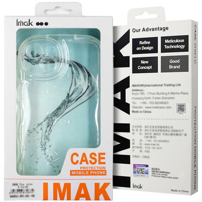 For iPhone 15 Pro IMAK Wave Bubble Soft Shockproof Phone Case(Purple) - iPhone 15 Pro Cases by imak | Online Shopping UK | buy2fix