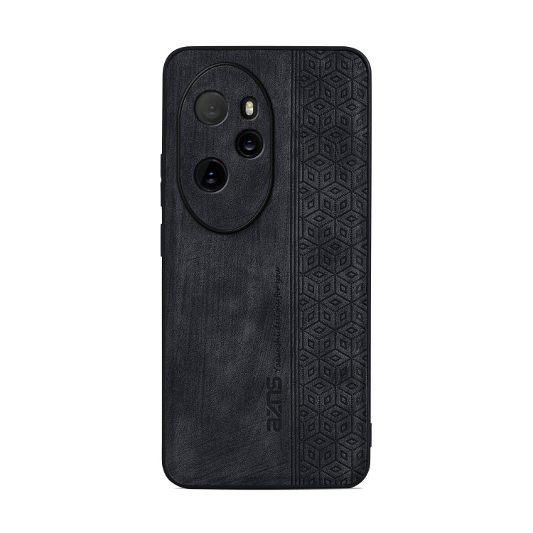 For Honor 100 Pro AZNS 3D Embossed Skin Feel Phone Case(Black) - Honor Cases by AZNS | Online Shopping UK | buy2fix