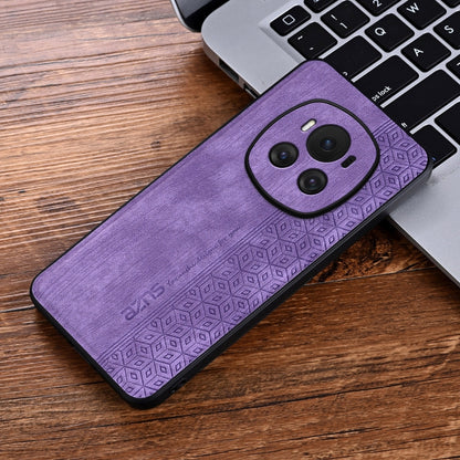 For Honor Magic6 AZNS 3D Embossed Skin Feel Phone Case(Purple) - Honor Cases by AZNS | Online Shopping UK | buy2fix