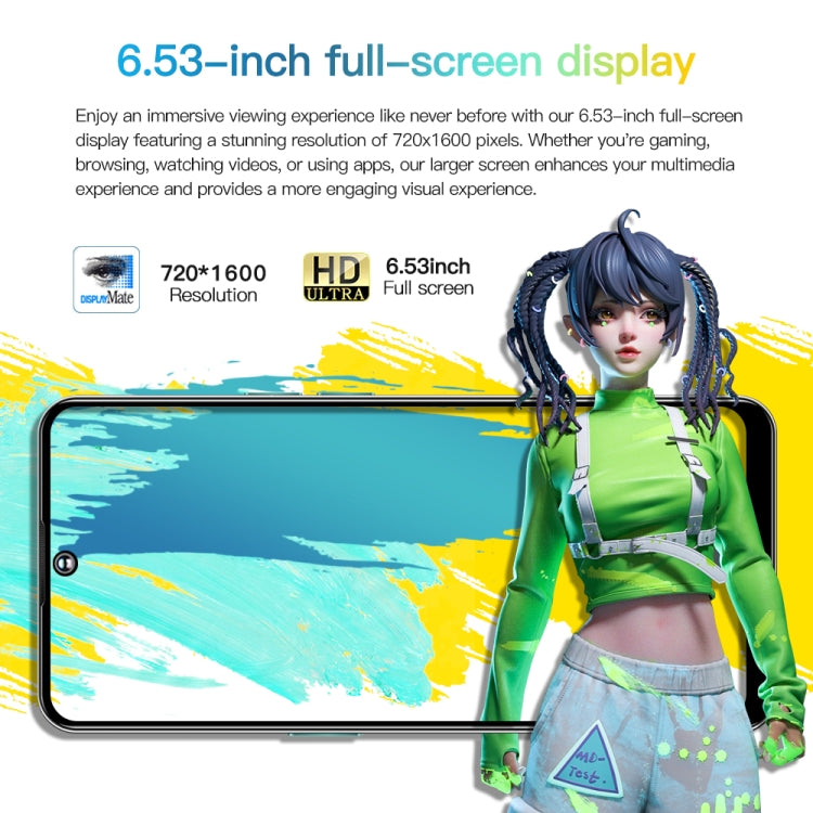 M6Pro / U30, 3GB+32GB, 6.53 inch Screen, Face Identification, Android 8.1 MTK6737 Quad Core, Network: 4G, OTG, Dual SIM(Black) -  by buy2fix | Online Shopping UK | buy2fix