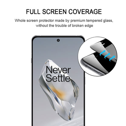 For OnePlus 12 25pcs 9H HD 3D Curved Edge Tempered Glass Film(Black) - OnePlus Tempered Glass by buy2fix | Online Shopping UK | buy2fix