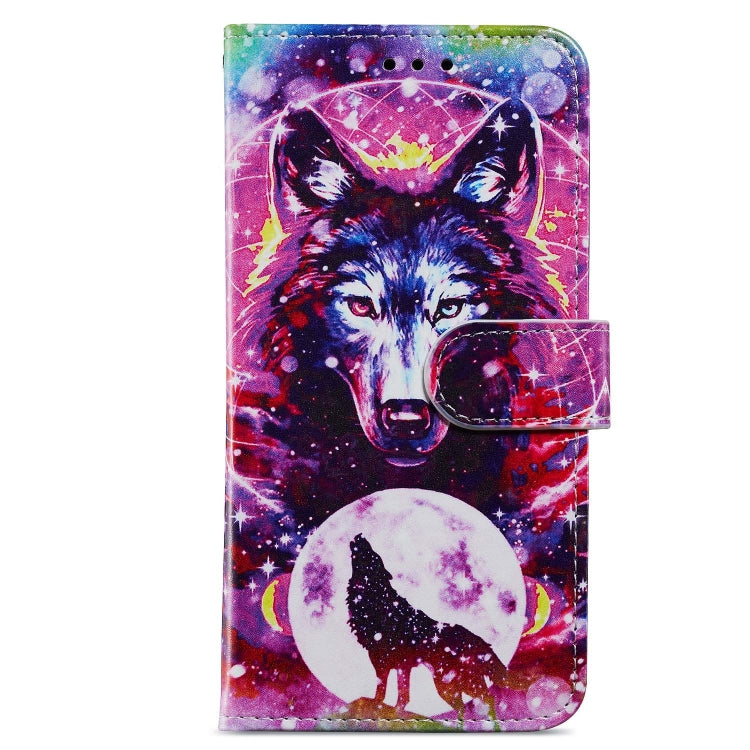 For Blackview A55 Pro Painted Pattern Horizontal Flip Leather Phone Case(Wolf Totem) - More Brand by buy2fix | Online Shopping UK | buy2fix