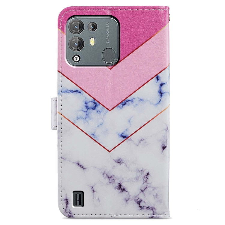 For Blackview A55 Pro Painted Pattern Horizontal Flip Leather Phone Case(Smoke Marble) - More Brand by buy2fix | Online Shopping UK | buy2fix