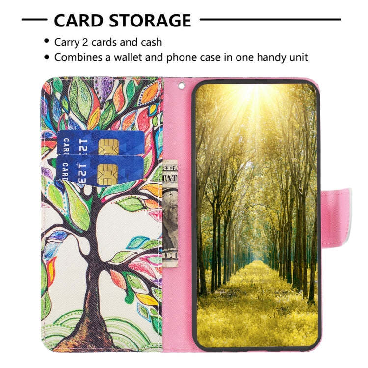 For OnePlus 12 5G Drawing Pattern Leather Phone Case(Tree Life) - OnePlus Cases by buy2fix | Online Shopping UK | buy2fix