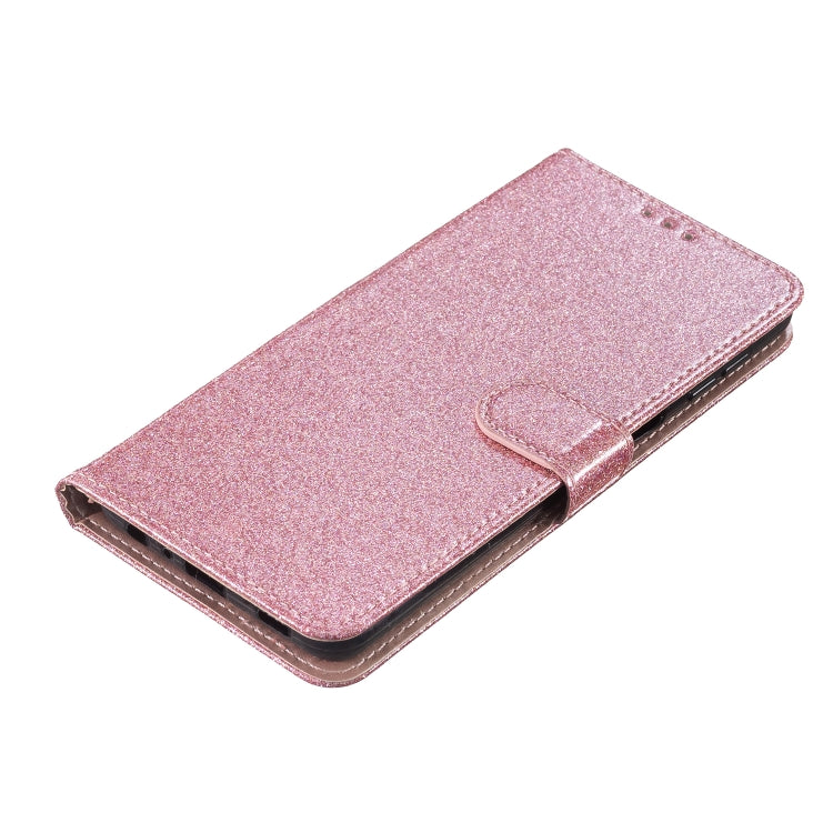 For Blackview A55 Pro Glitter Powder Flip Leather Phone Case(Rose Gold) - More Brand by buy2fix | Online Shopping UK | buy2fix