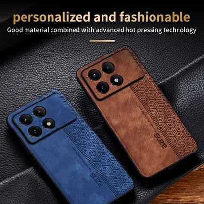 For Xiaomi Redmi K70 Pro AZNS 3D Embossed Skin Feel Phone Case(Purple) - K70 Pro Cases by AZNS | Online Shopping UK | buy2fix