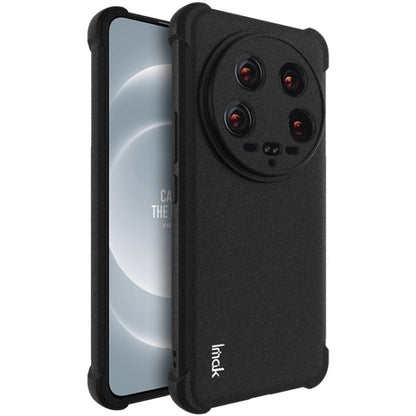 For Xiaomi 14 Ultra 5G imak Shockproof Airbag TPU Phone Case(Matte Black) - 14 Ultra Cases by imak | Online Shopping UK | buy2fix