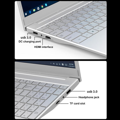 V8 15.6 inch Ultrathin Laptop, 16GB+1TB, Windows 10 Intel Jasper Lake N5095 Quad Core(Rose Gold) - Others by buy2fix | Online Shopping UK | buy2fix