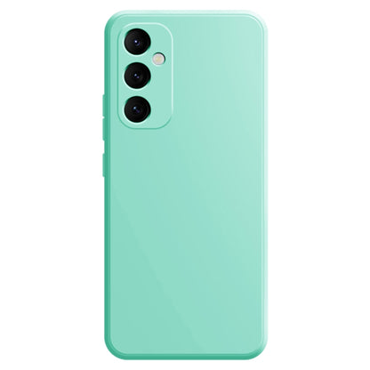 For Samsung Galaxy S24+ 5G Imitation Liquid Silicone Phone Case(Light Cyan) - Galaxy S24+ 5G Cases by buy2fix | Online Shopping UK | buy2fix