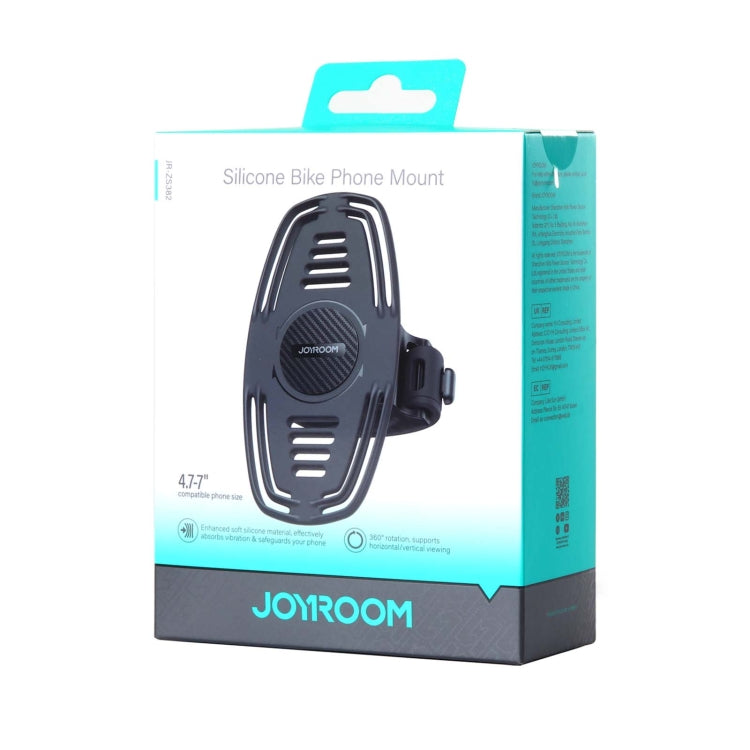 JOYROOM JR-ZS382 Silicone Bike Phone Mount(Black) - Holders by JOYROOM | Online Shopping UK | buy2fix