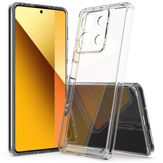 For Xiaomi Redmi Note 13 Pro 5G / Poco X6 Scratchproof Acrylic TPU Phone Case(Transparent) - Note 13 Pro Cases by buy2fix | Online Shopping UK | buy2fix