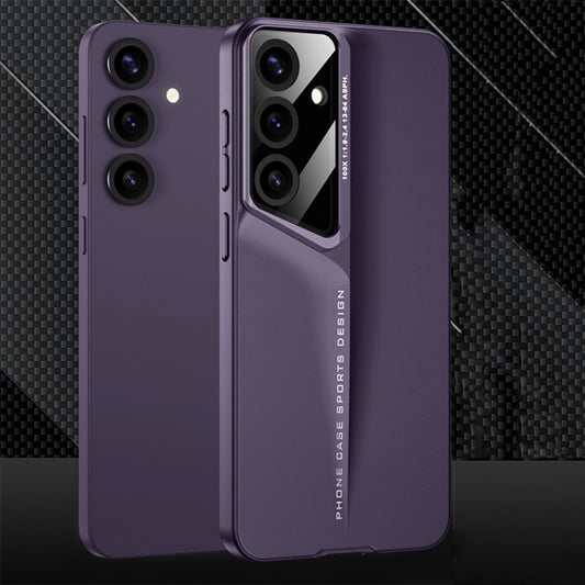 For Samsung Galaxy S25 5G GKK Blade Ultra-thin Full Coverage Phone Case(Purple) - Galaxy S25 5G Cases by GKK | Online Shopping UK | buy2fix