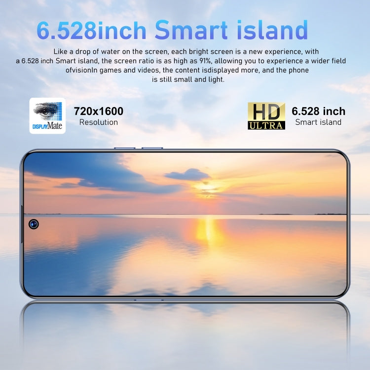 C20 Pro 5G / U32, 3GB+32GB, 6.528 inch Face Identification Android 10.0 MTK6737 Quad Core, Network: 4G, OTG, Dual SIM(Blue) -  by buy2fix | Online Shopping UK | buy2fix
