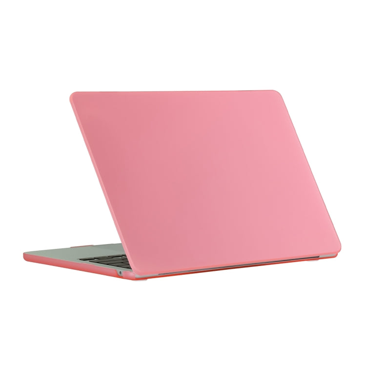 For MacBook Air 15.3 2024 A2941 (M2)/A3114 (M3) Laptop Matte Style Protective Case(Pink) - MacBook Air Cases by buy2fix | Online Shopping UK | buy2fix