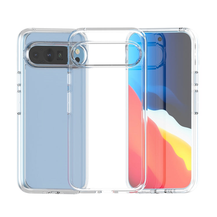 For Google Pixel 9 Terminator Style Shockproof Phone Case(Transparent) - Google Cases by buy2fix | Online Shopping UK | buy2fix