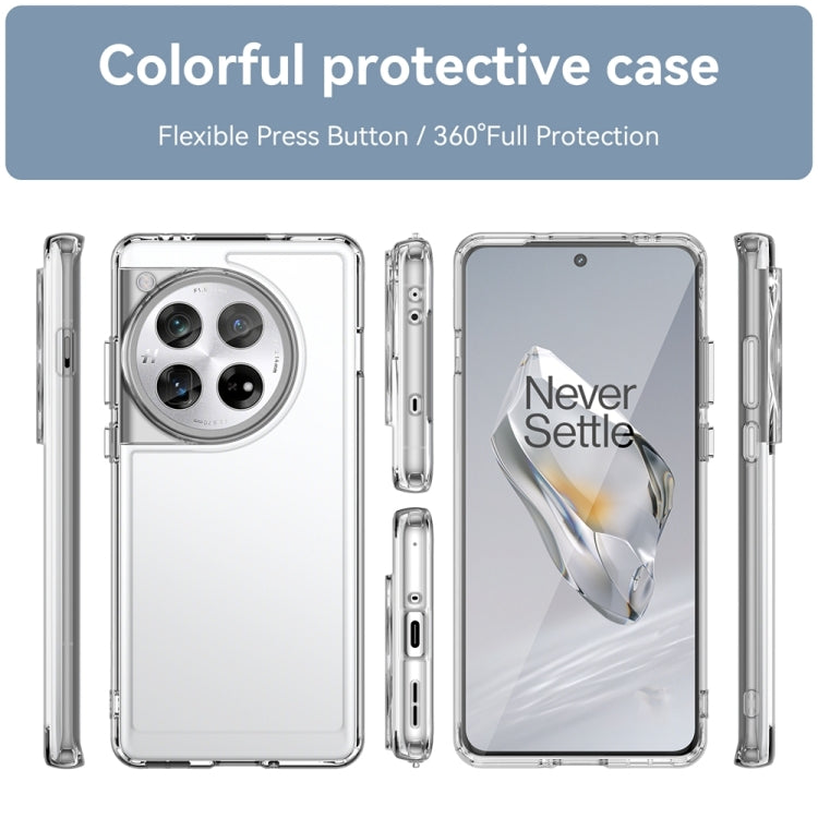 For OnePlus 12 Candy Series TPU Phone Case(Transparent) - OnePlus Cases by buy2fix | Online Shopping UK | buy2fix