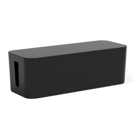 Wire Organizer Storage Box Power Strip Socket Junction Box, Size:Small(Black) - Storage Boxes by buy2fix | Online Shopping UK | buy2fix