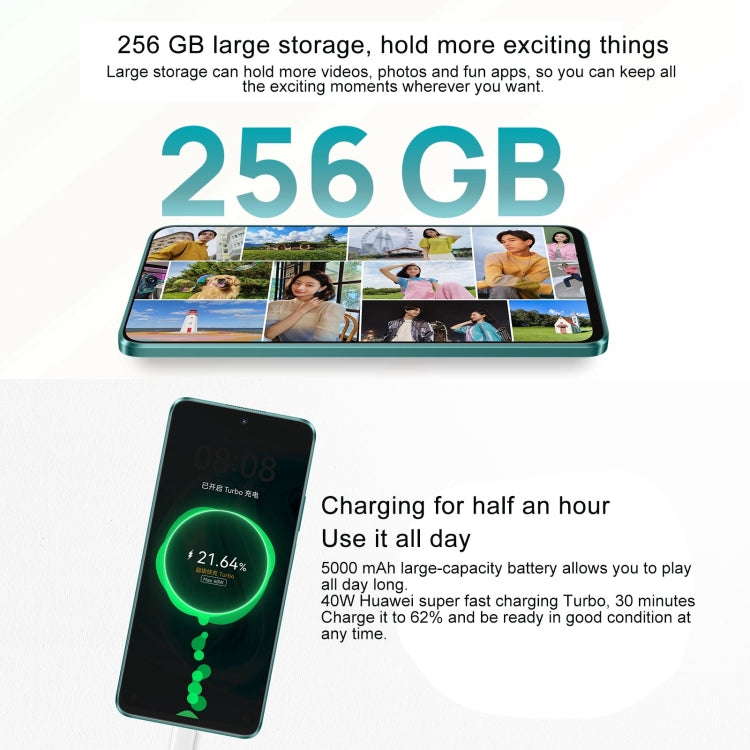 Hi Enjoy 70 Pro 5G, 8GB+256GB, Side Fingerprint Identification, 6.7 inch HarmonyOS 4.0 Dimensity 700 Octa Core 2.2GHz, Network: 5G, OTG, Not Support Google Play(White) - Huawei Mate & P by Huawei | Online Shopping UK | buy2fix