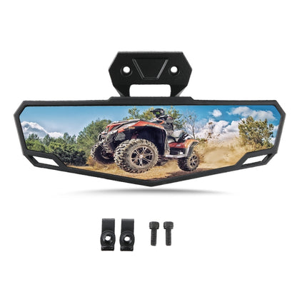 For Polaris RZR Pro XP / XP 4 2020-2023 2883763 UTV Convex Center Rear View Mirror(Black) - Side Mirrors by buy2fix | Online Shopping UK | buy2fix