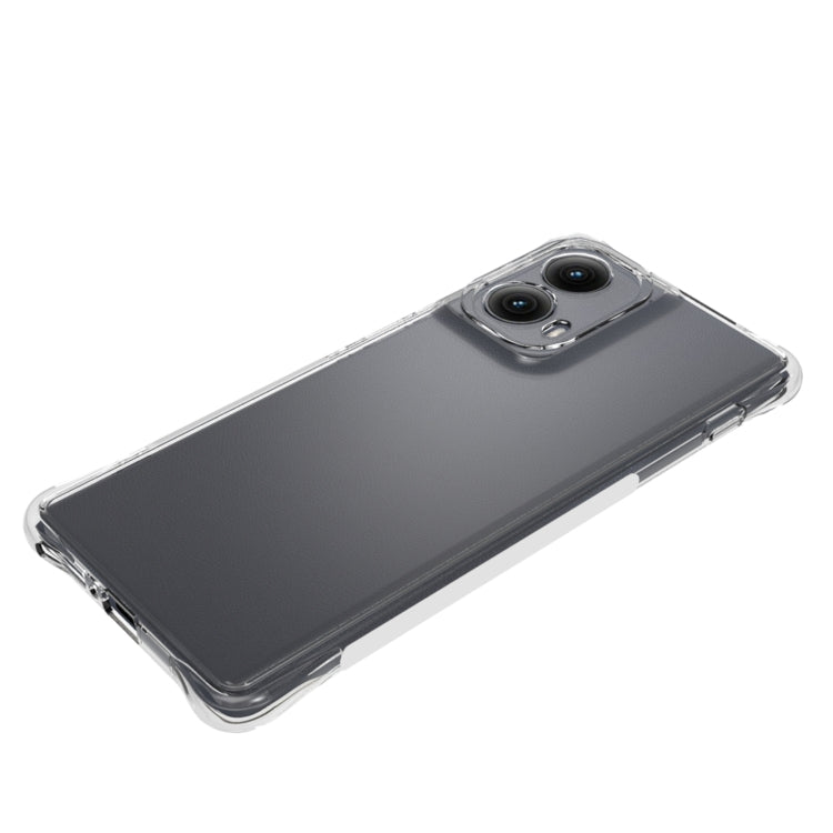 For Motorola Edge 5G 2024 Shockproof Non-slip Thickening TPU Phone Case(Transparent) - Motorola Cases by buy2fix | Online Shopping UK | buy2fix